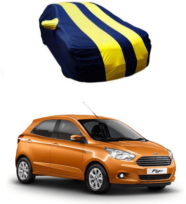 DgTrendz Car Cover For Ford Figo (With Mirror Pockets)(Multicolor)