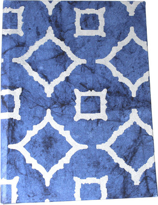 Camlon Exports Recycled Handmade A5 Diary unruled 96 Pages(Blue)