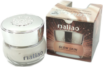 maliao GLOW SKIN ILLUMINATOR MAKEUP BASE CONTAINS PRECIOUS PEARL Highlighter(SILVER)
