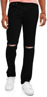 Krossbone Slim Men Black Jeans