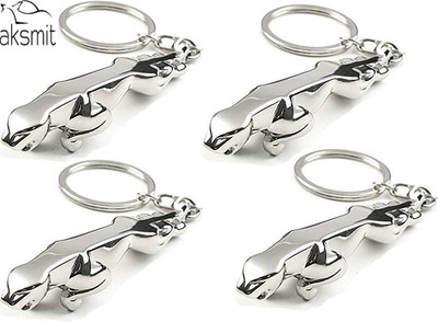 aksmit Jaguar Full Metallic Key chain Universal For All Car & Bike Key Chain