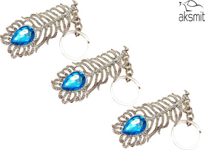 aksmit OMG Full Metallic And Stylish Key chain Universal For All Car & Bike (Set Of 3) Key Chain