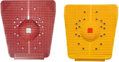 MARCRAZY AWW-1 acupressure pain relief power mat (MULTICOLOR) Massager(Red,yellow)