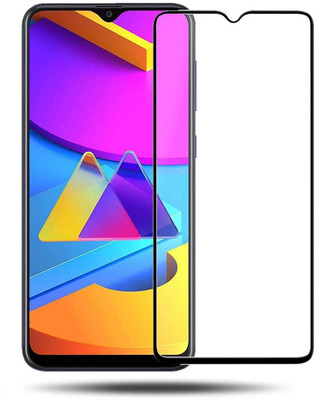 Karpine Edge To Edge Tempered Glass for Samsung Galaxy M10s(Pack of 1)