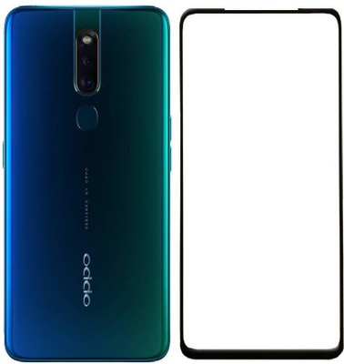 Cell-loid Edge To Edge Tempered Glass for OPPO F11 Pro, OPPO K3, Realme X(Pack of 1)