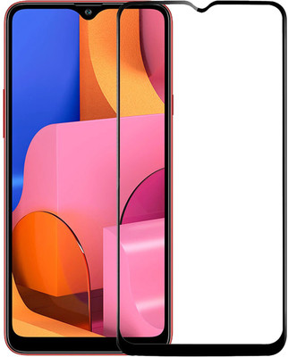 Karpine Edge To Edge Tempered Glass for Samsung Galaxy A20s(Pack of 1)