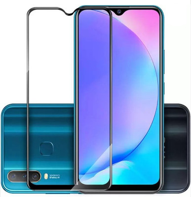 ISTAMBH Tempered Glass Guard for Istambh™ Premium Quality Screen Guard For Vivo Y15 Tempered Glass Full Edge To Edge Screen Protector With Full Installation Kit (Pack Of 1, Vivo Y15)(Pack of 1)