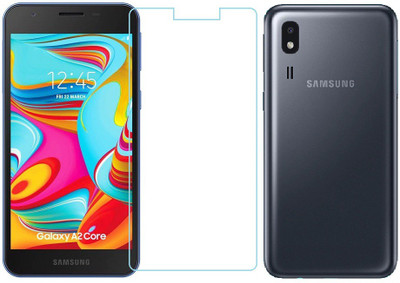 Mobizworld Tempered Glass Guard for Samsung Galaxy A2 Core(Pack of 1)