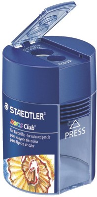 STAEDTLER Noris Club Double Hole Tub Sharpener(Multicolor)