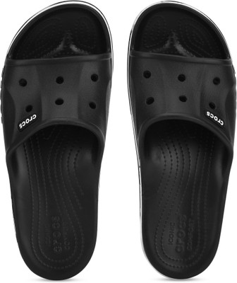 CROCS Men Bayaband Slide Slides(Black , 4)