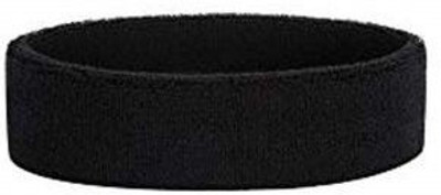 KK CRAFT Black Outdoor Fitness Sports Sweatband Headband Head Support(Black)