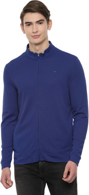 LOUIS PHILIPPE Full Sleeve Self Design Men Sweatshirt