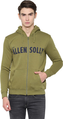 Allen Solly Full Sleeve Solid Men Sweatshirt
