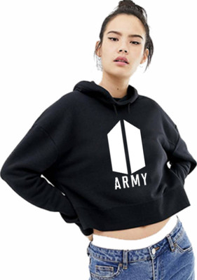 hustle bustle Full Sleeve Printed Women Sweatshirt