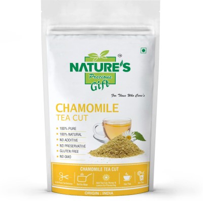 Nature's Precious Gift Chamomile Tea Cut - 400 GM Chamomile Herbal Tea Pouch(400 g)