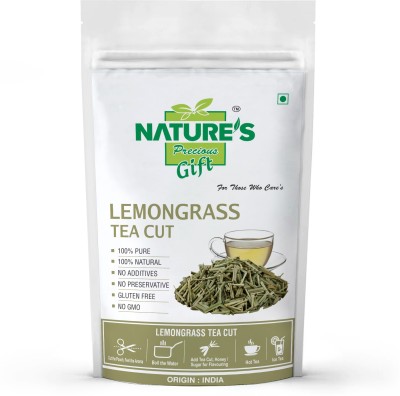 Nature's Precious Gift Lemongrass Tea Cut - 100 GM Lemon Grass Herbal Tea Pouch(100 g)