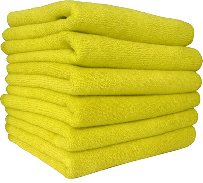 Trosskart Microfiber Vehicle Washing  Cloth(Pack Of 6, 280 GSM)