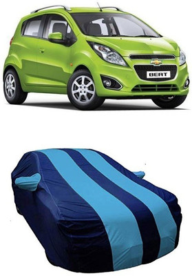 DgTrendz Car Cover For Chevrolet Beat (With Mirror Pockets)(Multicolor)