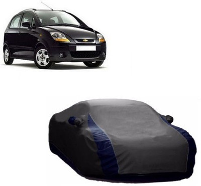 DgTrendz Car Cover For Chevrolet Spark (With Mirror Pockets)(Multicolor)