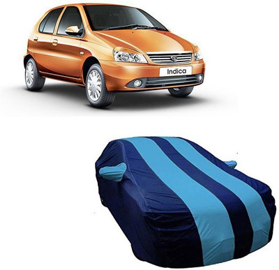 DgTrendz Car Cover For Tata Indica (With Mirror Pockets)(Multicolor)