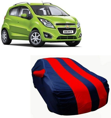 DgTrendz Car Cover For Chevrolet Beat (With Mirror Pockets)(Multicolor)