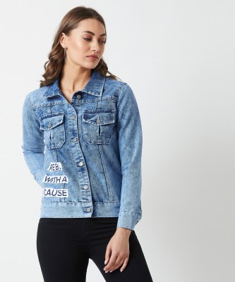 Miss Chase Full Sleeve Washed Women Denim Jacket