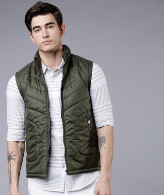 HIGHLANDER Sleeveless Solid Men Jacket