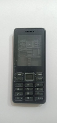 HS Enterprises samsung Samsung B350 Body Housing Full Panel(Black)