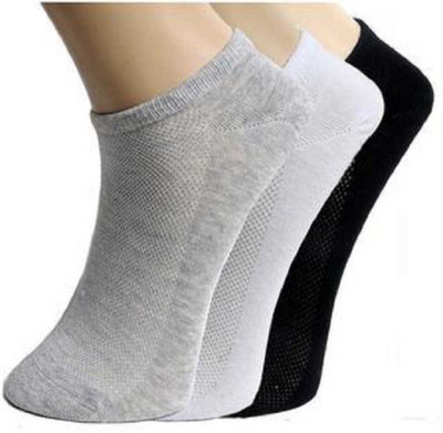 FOXSTON Girls Solid Ankle Length(Pack of 3)