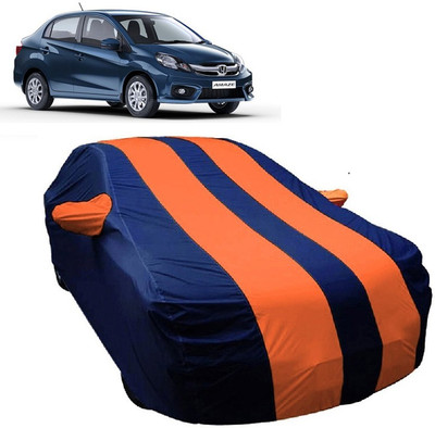 DgTrendz Car Cover For Honda Amaze (With Mirror Pockets)(Multicolor)