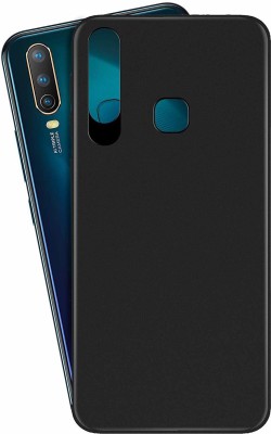 ROYALBASE Back Cover for Vivo U10 / Vivo Y17/ Vivo Y12 / Vivo Y15(Black, Grip Case, Silicon, Pack of: 1)