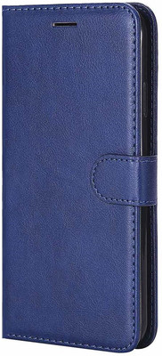 FashionPro Flip Cover for Honor 7C(Navy Blue)