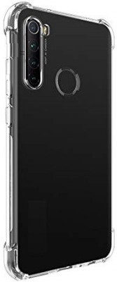 Bodoma Back Cover for Xiaomi Redmi note8 Hybrid(Transparent, Silicon, Pack of: 1)