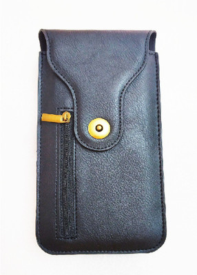 realtech Pouch for Realme 2 Pro(Blue, Holster, Pack of: 1)