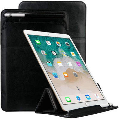 Realtech Sleeve for Samsung Galaxy Tab 4 10.1 2014 (SM-T530/T531/T535)(Black, Cases with Holder)