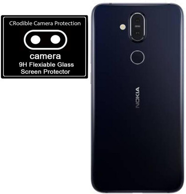 CRodible Back Camera Lens Glass Protector for Nokia 8.1(Pack of: 1)