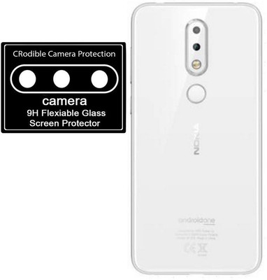 CRodible Back Camera Lens Glass Protector for Nokia 6.1 Plus(Pack of: 1)