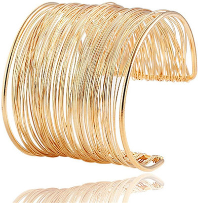 You Bella Alloy Gold-plated Cuff
