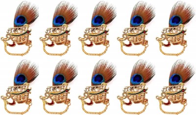Shri Ram Creations Jai Shri Shyam Brooch pack of 10 pcs. (Base Metal) Brooch(Multicolor)