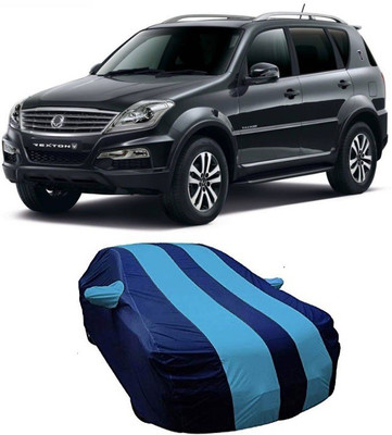 DgTrendz Car Cover For SsangYong Rexton (With Mirror Pockets)(Multicolor)