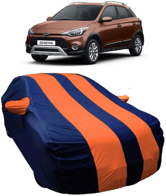 DgTrendz Car Cover For Hyundai i20 Active (With Mirror Pockets)(Multicolor)
