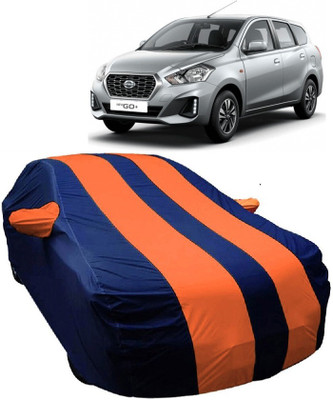 DgTrendz Car Cover For Datsun Go (With Mirror Pockets)(Multicolor)