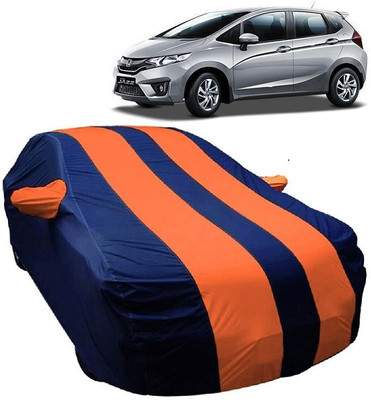 DgTrendz Car Cover For Honda Jazz (With Mirror Pockets)(Multicolor)