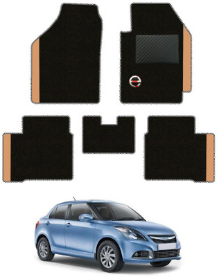 elegant Polypropylene Standard Mat For  Maruti Suzuki Swift Dzire(Black, Beige)