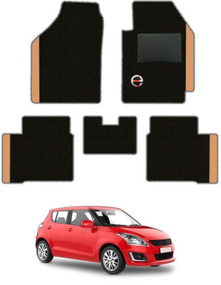 elegant Polypropylene Standard Mat For  Maruti Suzuki Swift(Black, Beige)