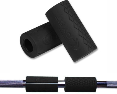 Joyfit Fat Grip for Weightlifting- Thick Foam Padded Grips, In pair Hand Grip/Fitness Grip(Black)