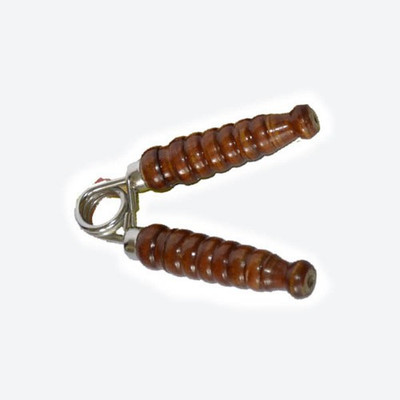 KB SELL Wooden Handle Fitness Hand Grip For Hand Grip/Fitness Grip Hand Grip/Fitness Grip(Brown)