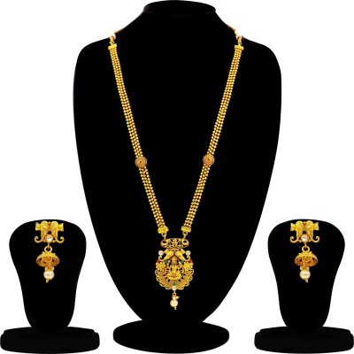 Sukkhi Alloy Gold-plated Multicolor Jewellery Set(Pack of 1)