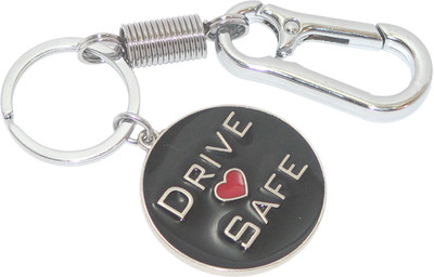 Aura Double Sided Drive Safe Key Ring For Husband Boyfriend Hubby Boys Key Chain