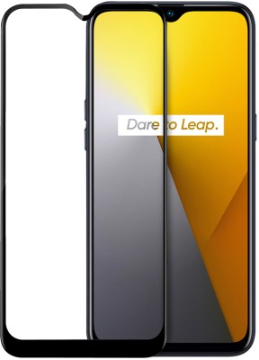 Knotyy Edge To Edge Tempered Glass for Realme 3, Realme 3i, Vivo Y93(Pack of 1)